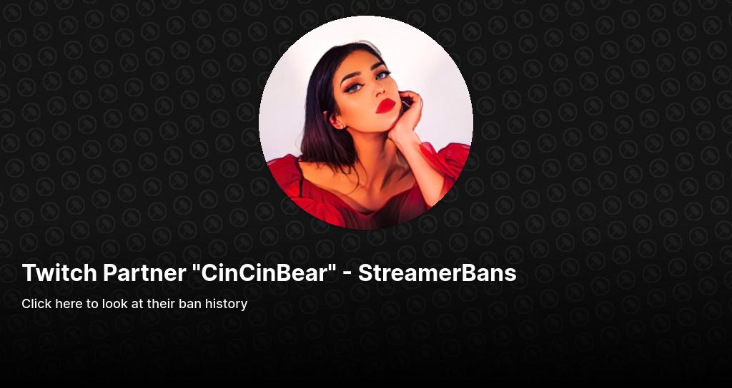 cincinbear ban