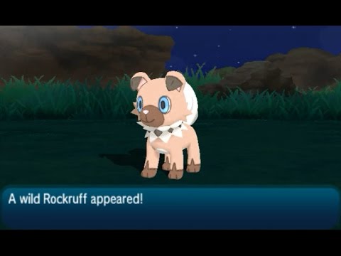 pokemon ultra sun rockruff