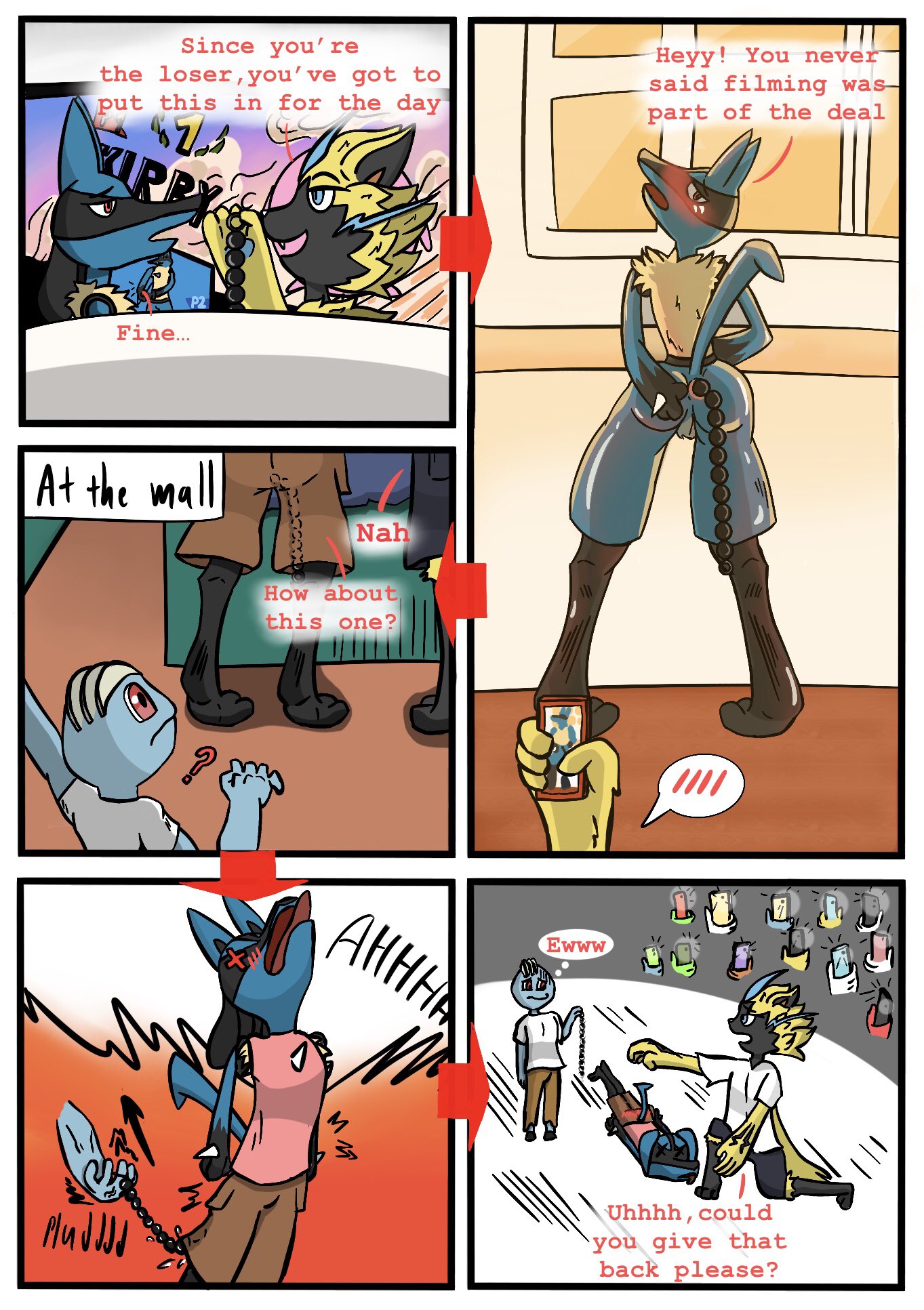 pokemon yiff comic