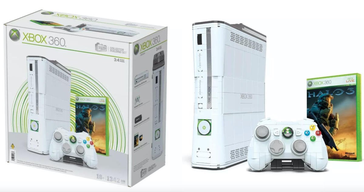 lego xbox 360 console