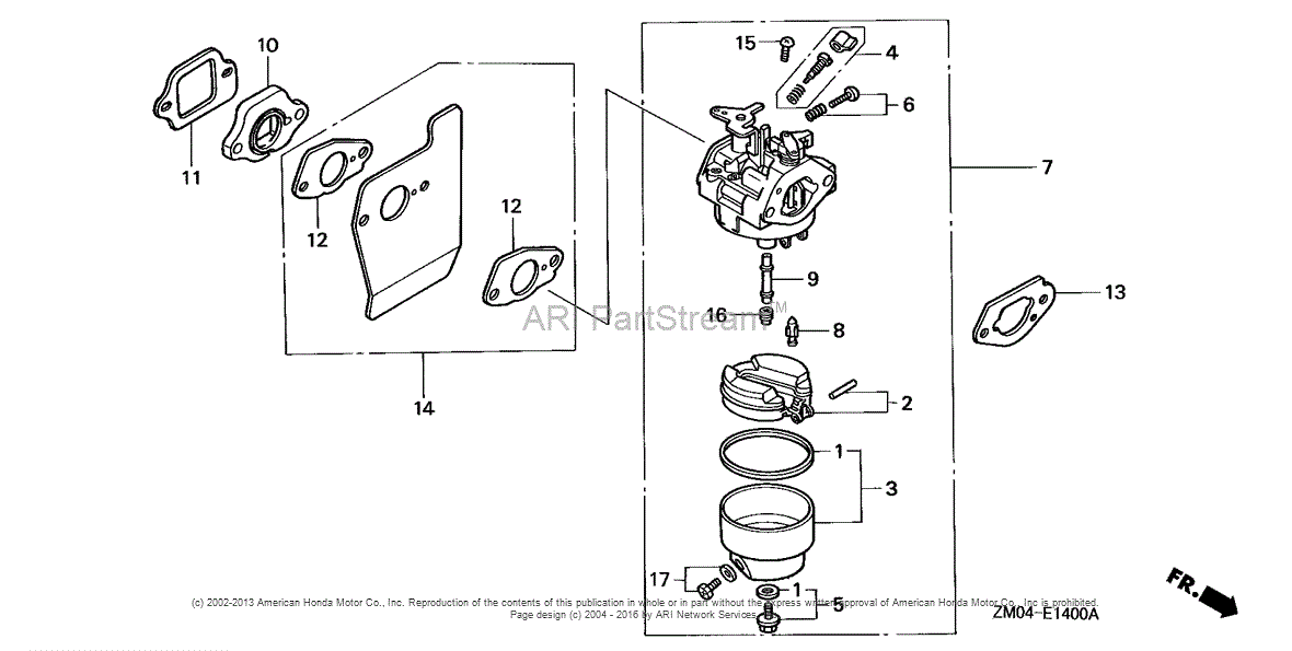 honda gcv160 lawn mower carburetor