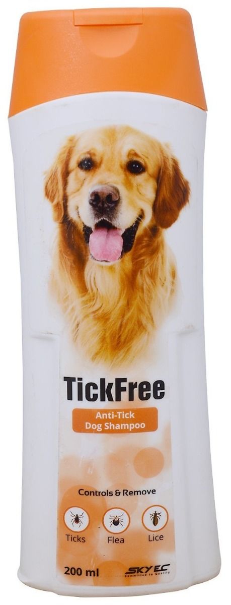 tick free shampoo for dogs