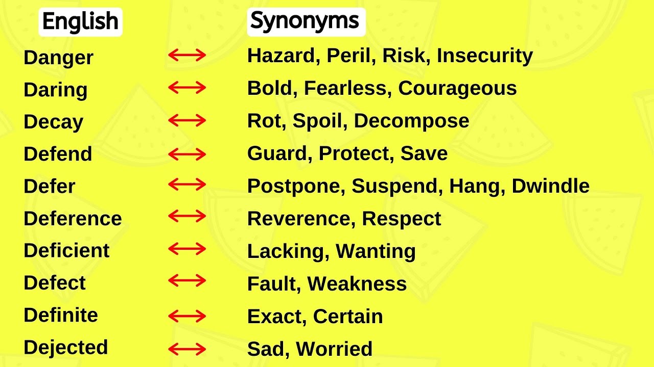 sad ka synonyms