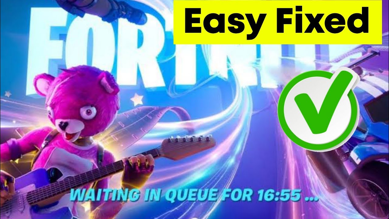 fortnite waiting in queue