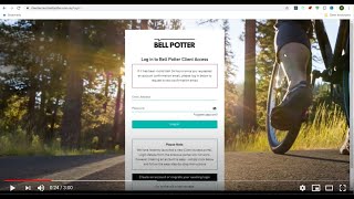 bell potter login client access