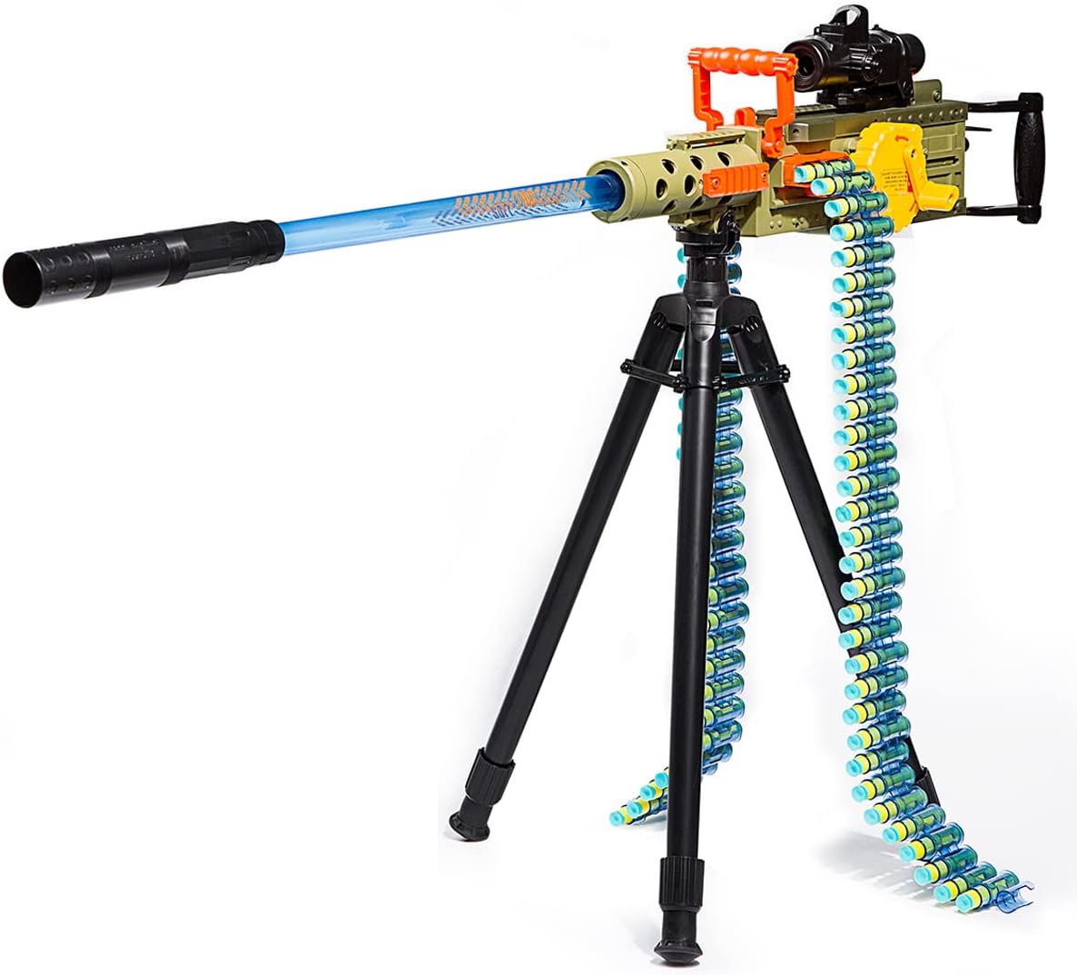 nerf machine gun