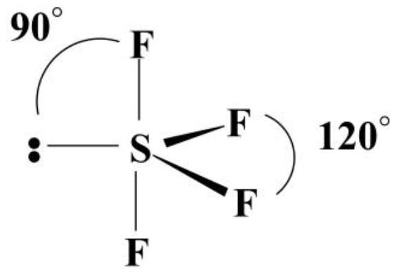 electron pair geometry of sf4