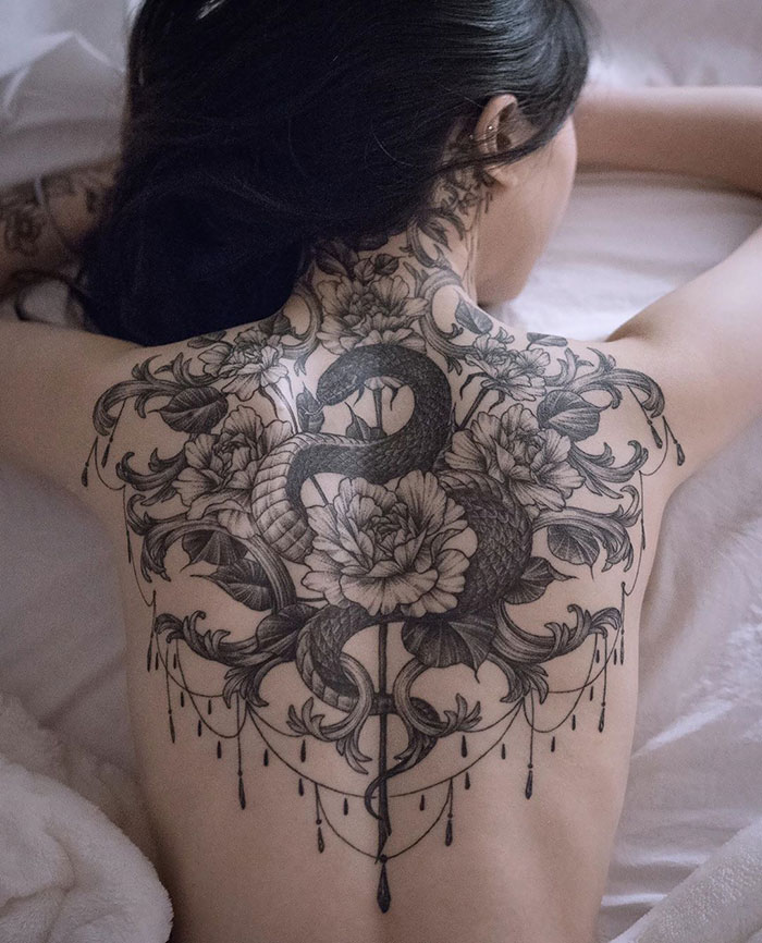 back tattoos