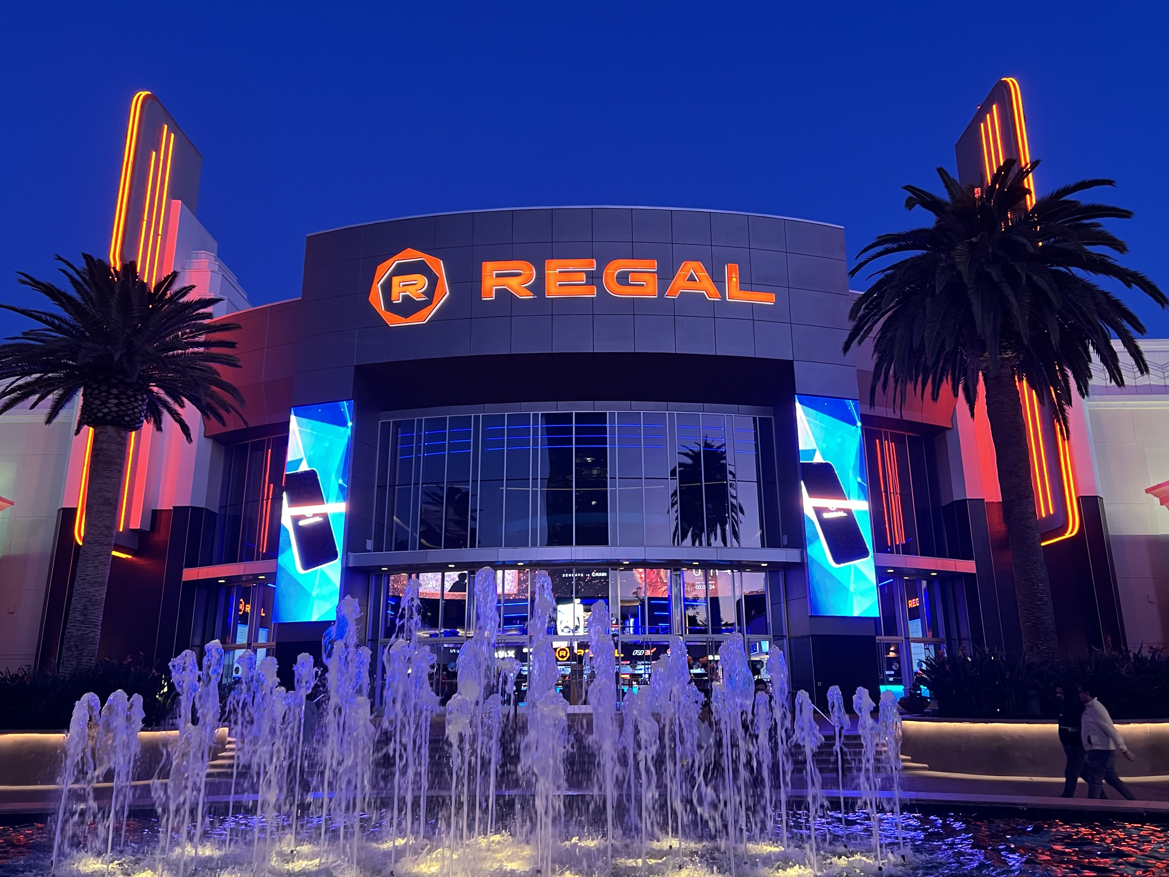 regal theater schedule