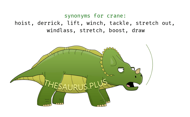 crane synonym