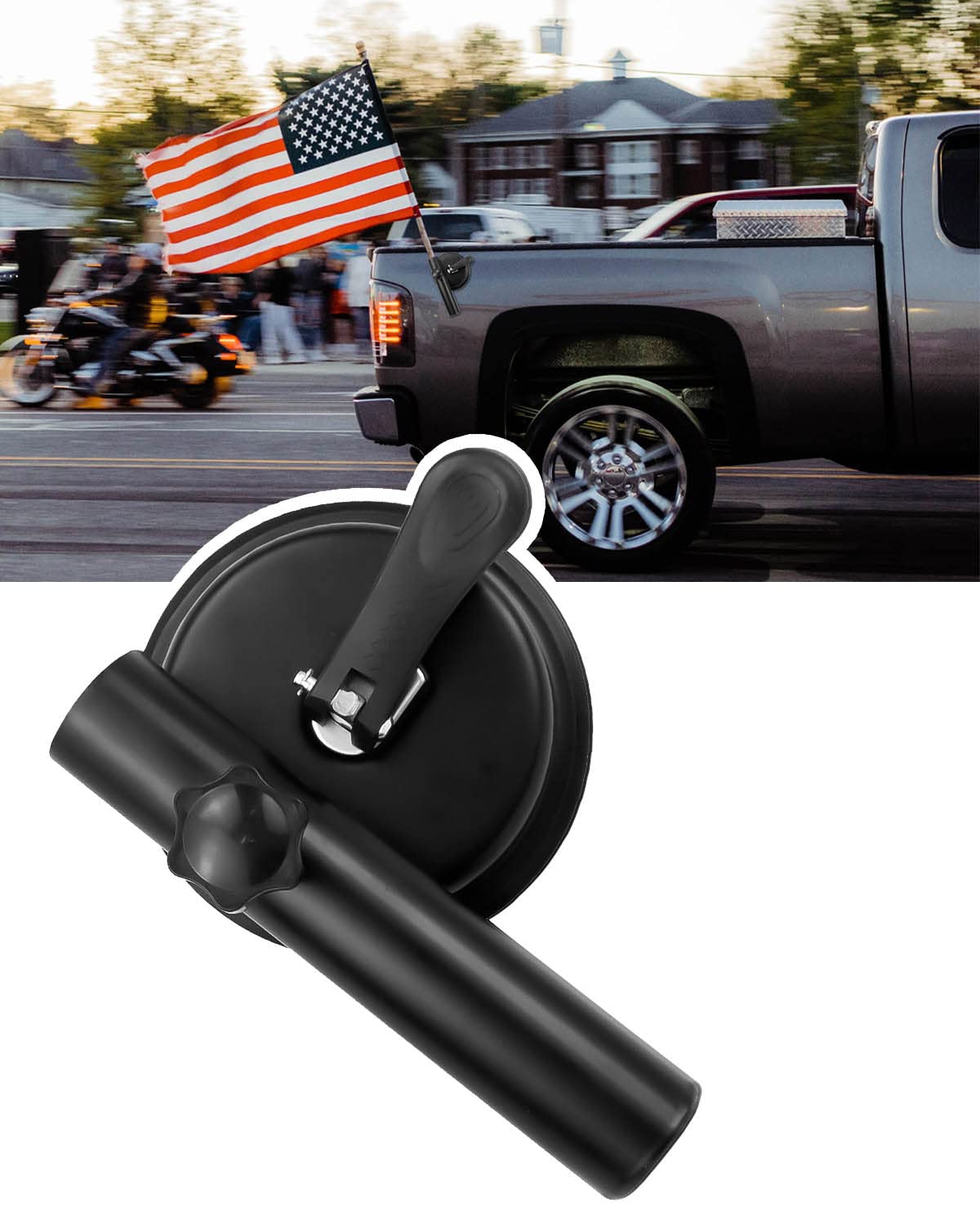 car flag pole holder