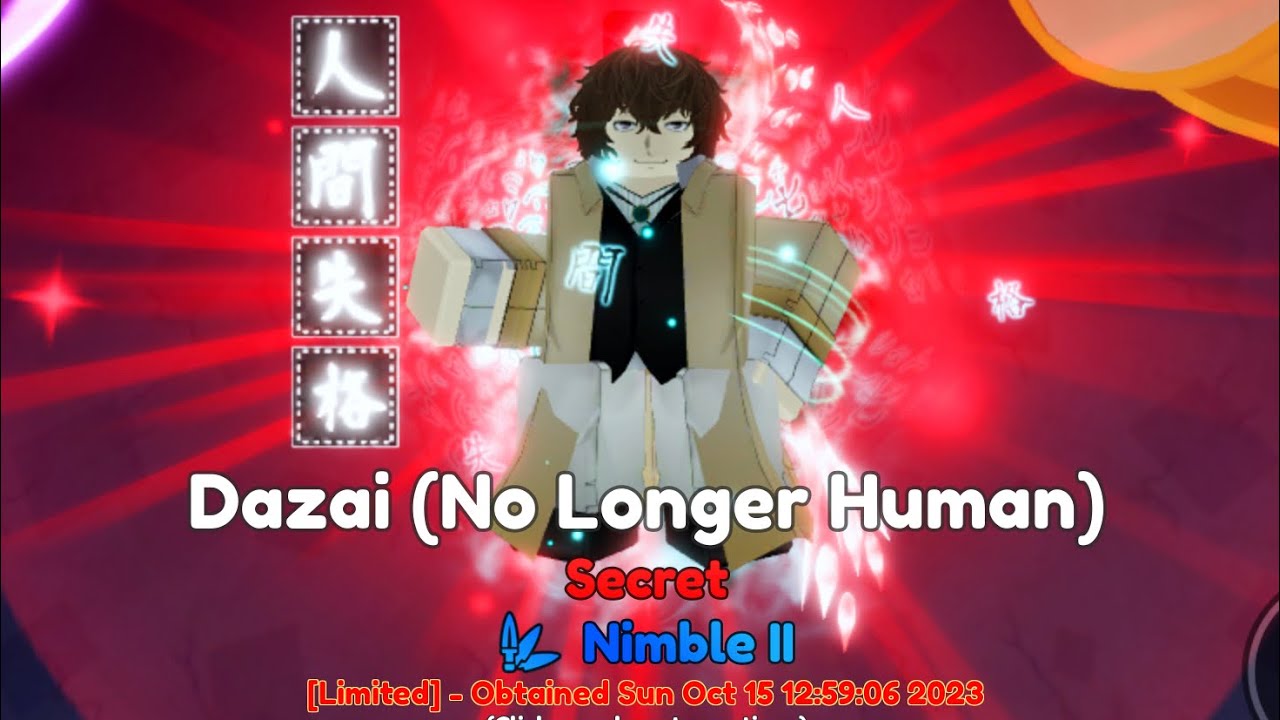 dazai anime adventures