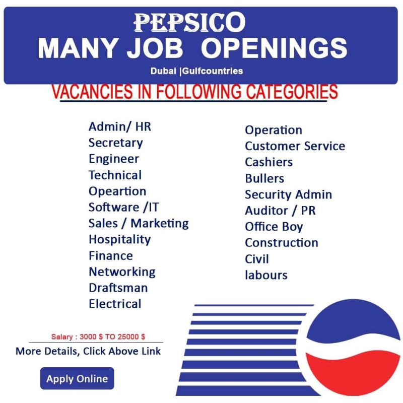 jobs in pepsico