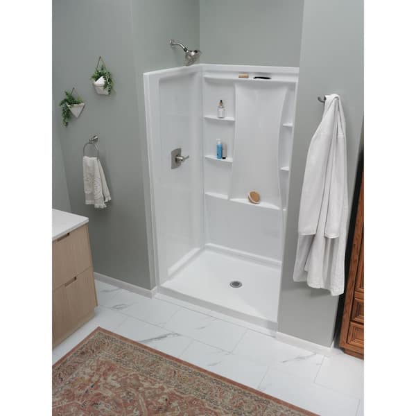 delta shower walls