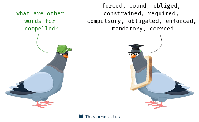 compelled synonym