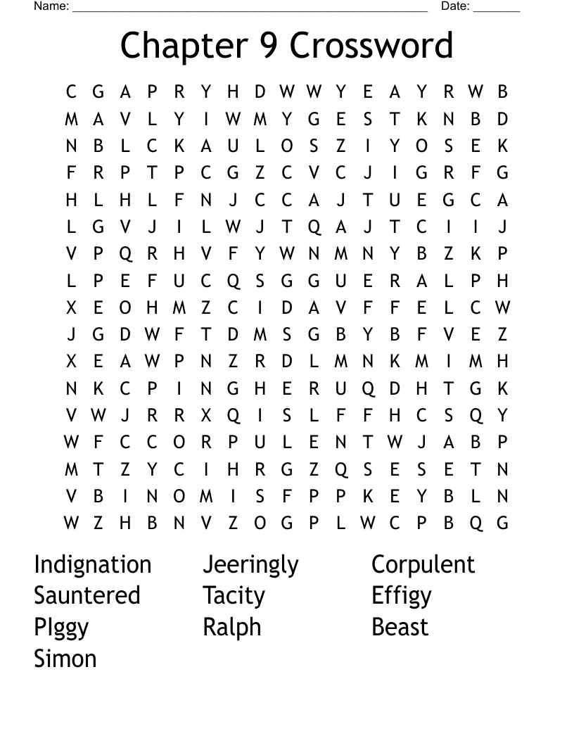 corpulence crossword