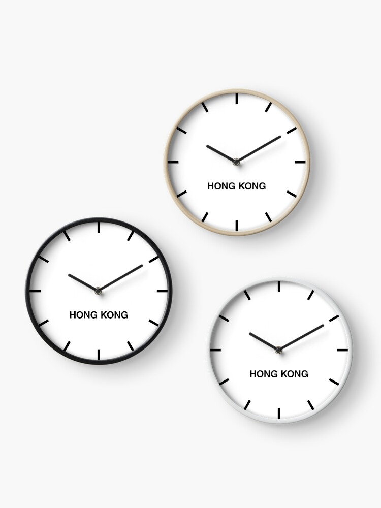 hong kong to london time difference