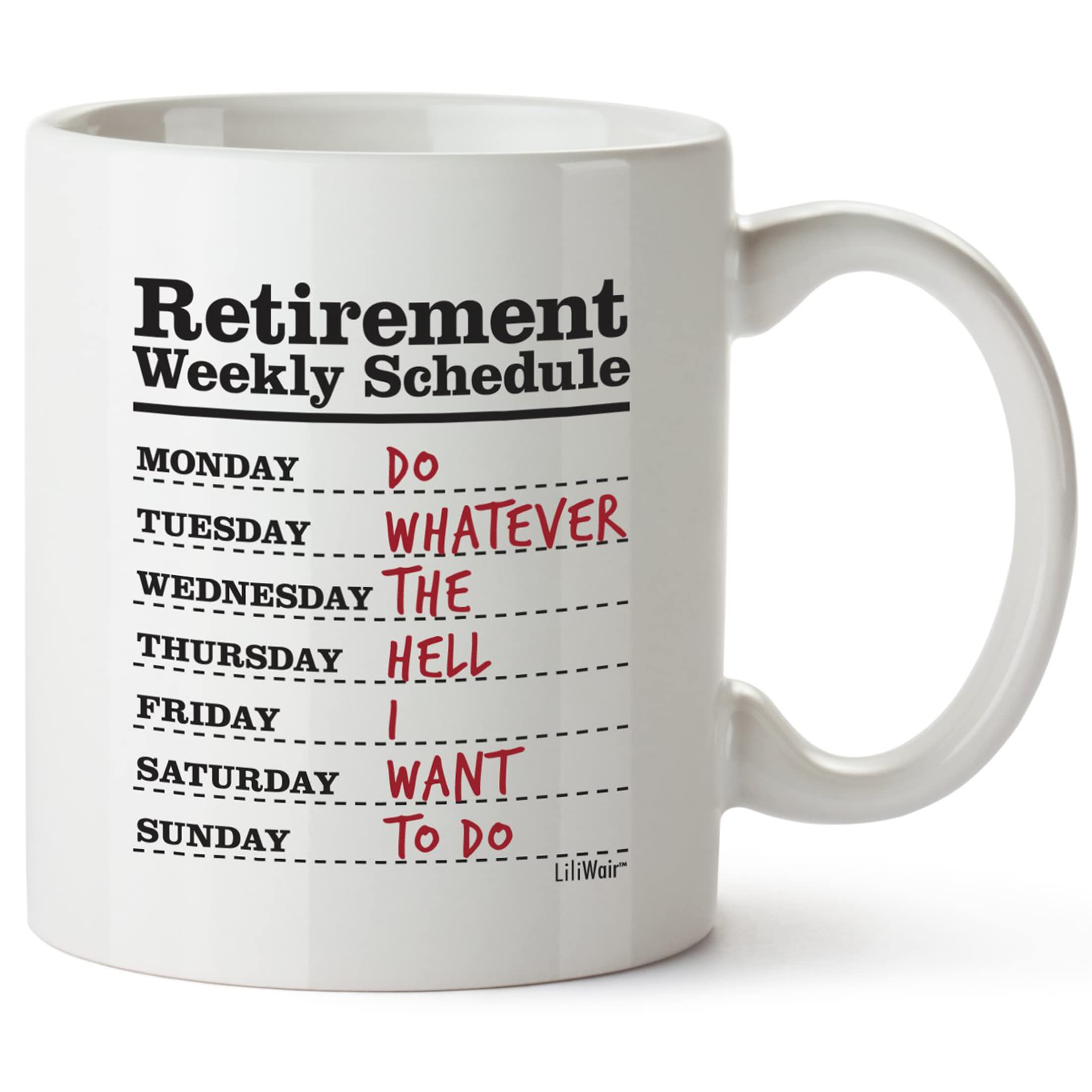 retirement coffee mugs