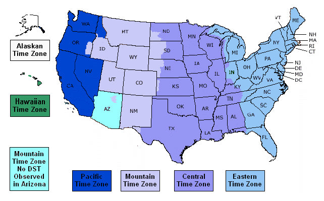 honolulu time zone