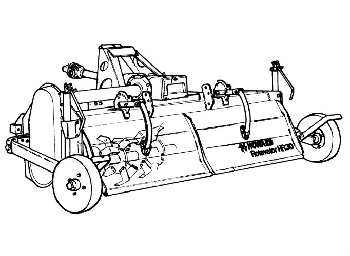 rotavator diagram