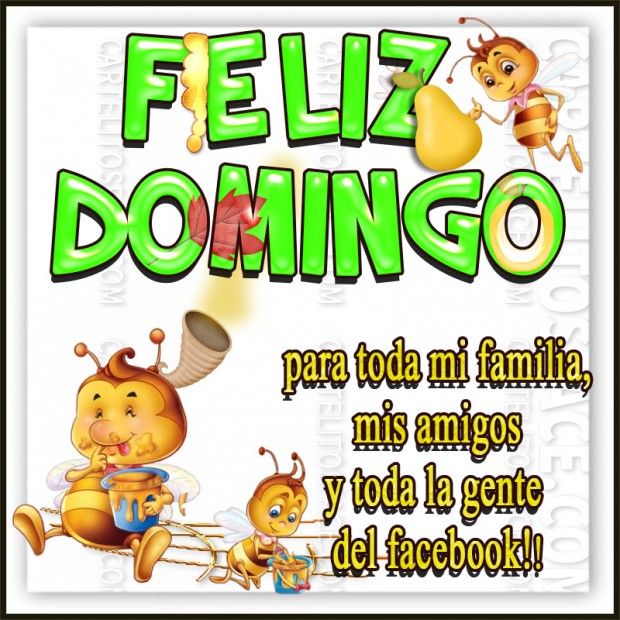 feliz domingo familia