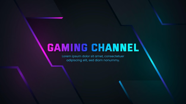 gaming banner for youtube channel