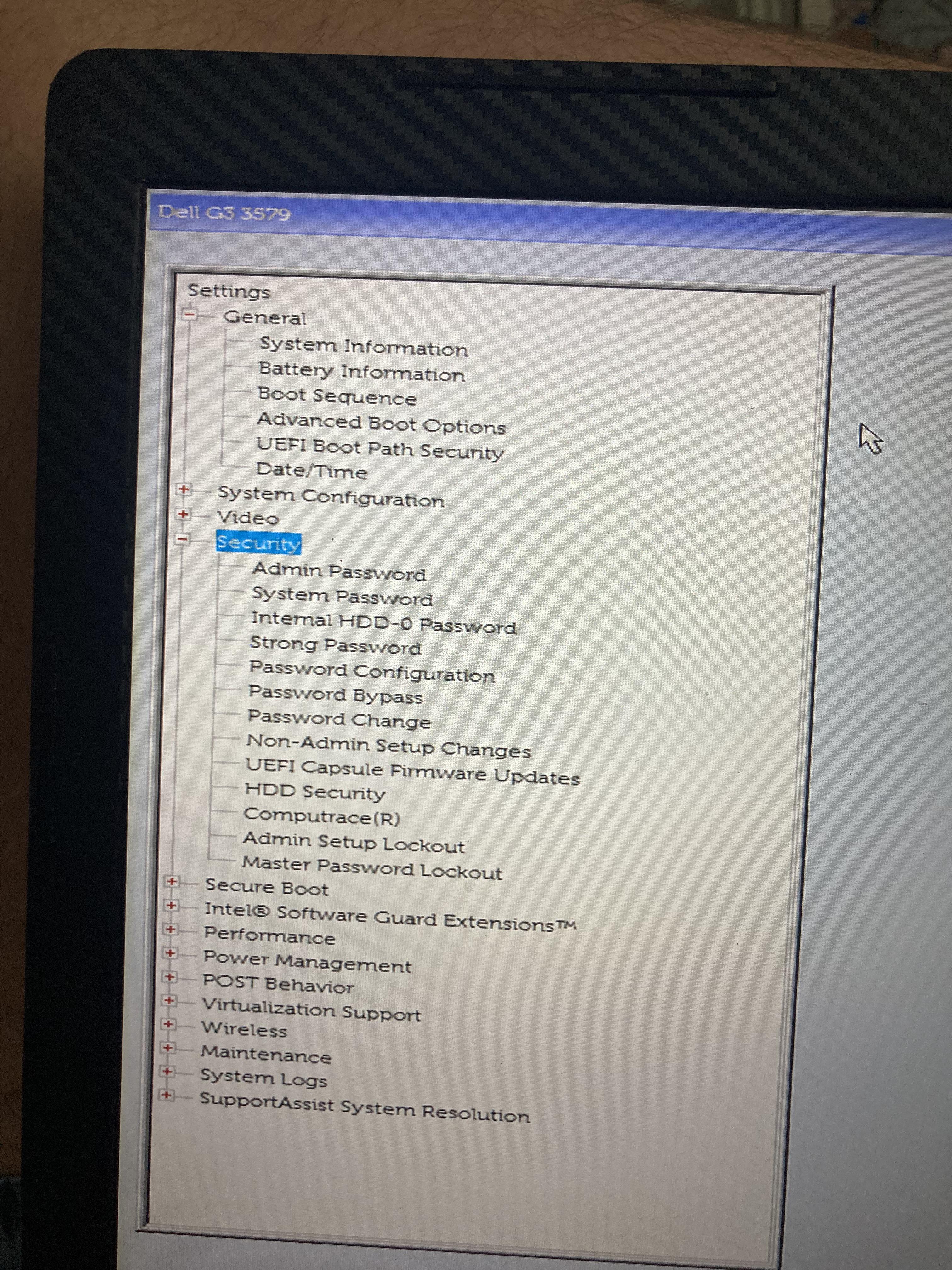 bios dell g3