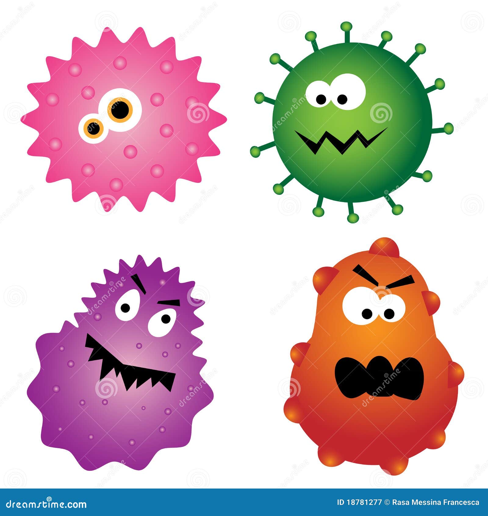 germs cartoon pictures