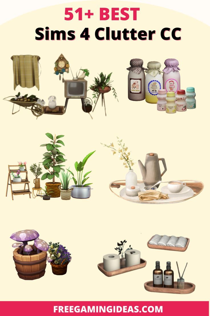 sims 4 clutter cc