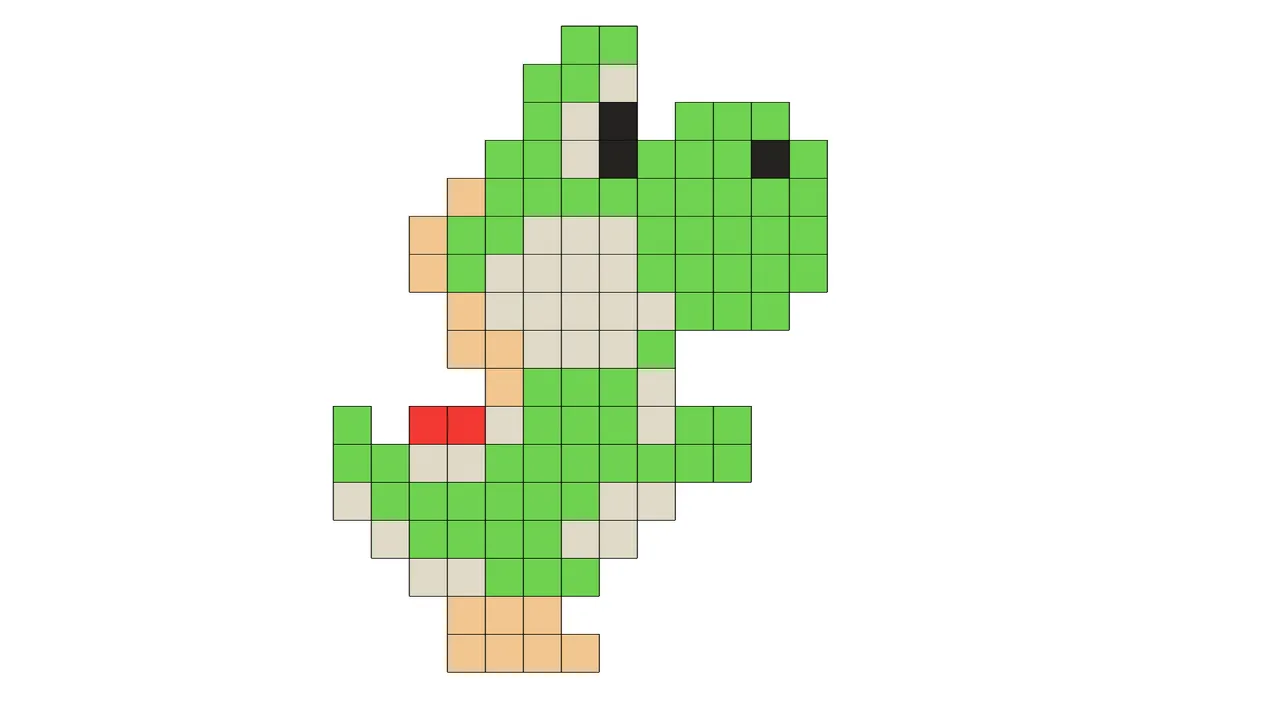 yoshi pixel art