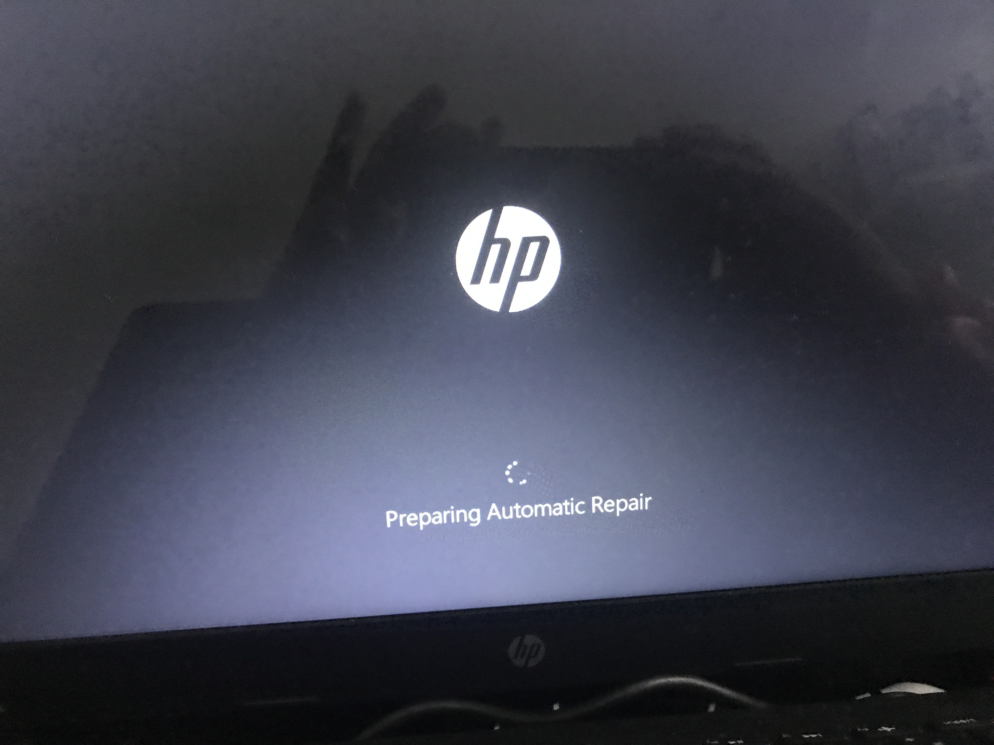 my laptop stuck on logo screen