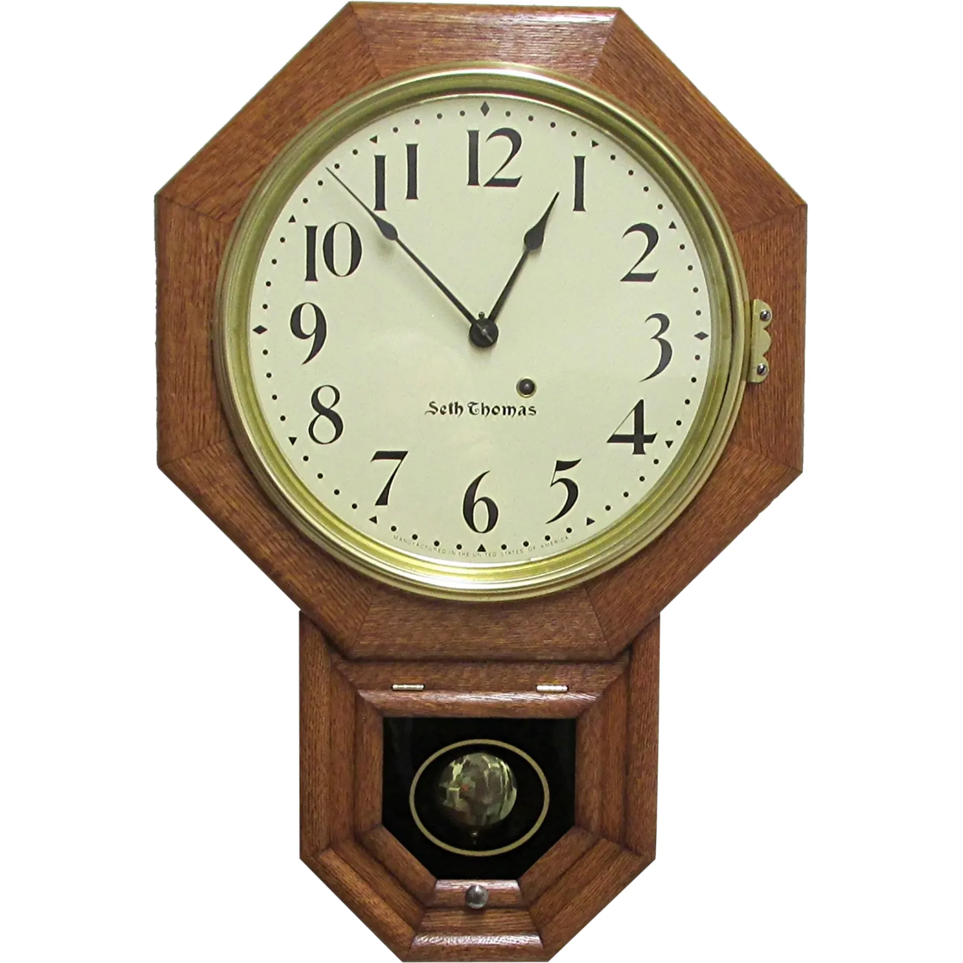 seth thomas quartz wall clock