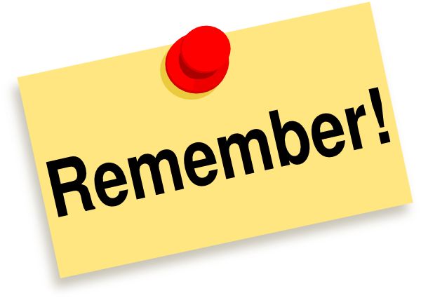 remember clipart