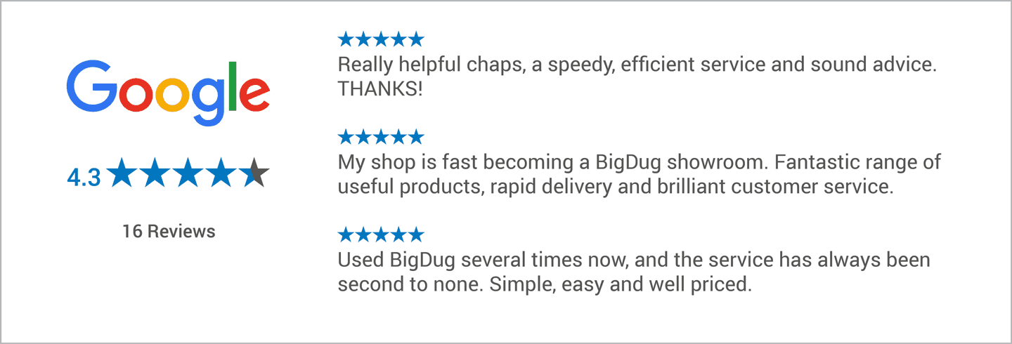 bigdug reviews