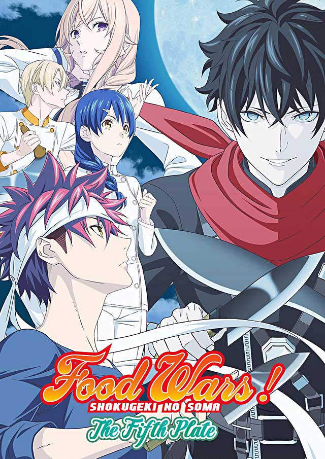 food wars orden de temporadas