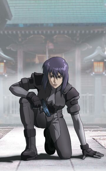 ghost in the shell motoko kusanagi