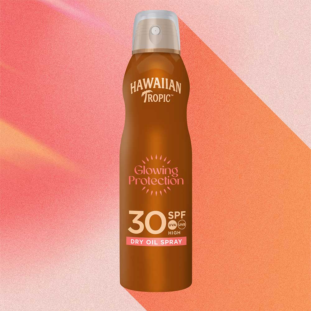 hawaiian tropic protective dry oil continuous spray