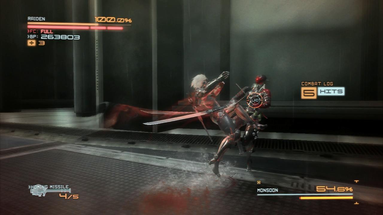 metal gear rising revengeance monsoon