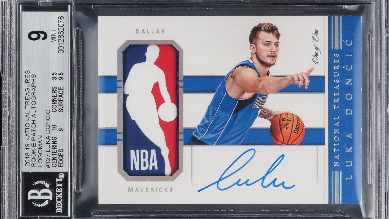 luka doncic rookie card panini