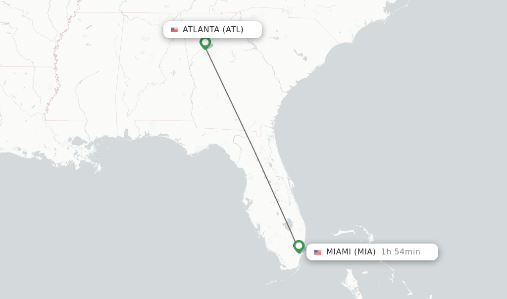 flights from atlanta to miami