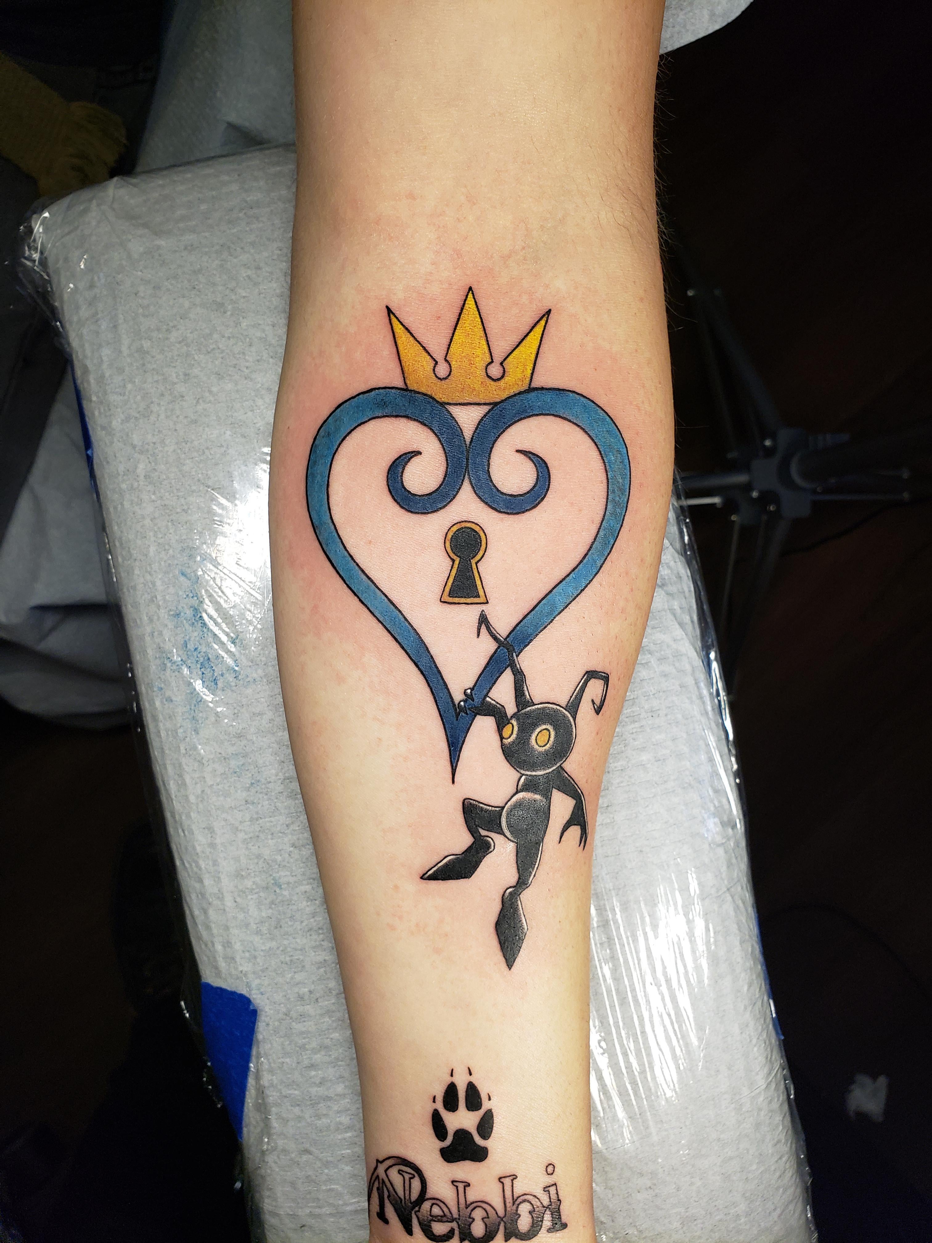 kingdom hearts tattoo