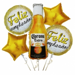 feliz cumple con cerveza