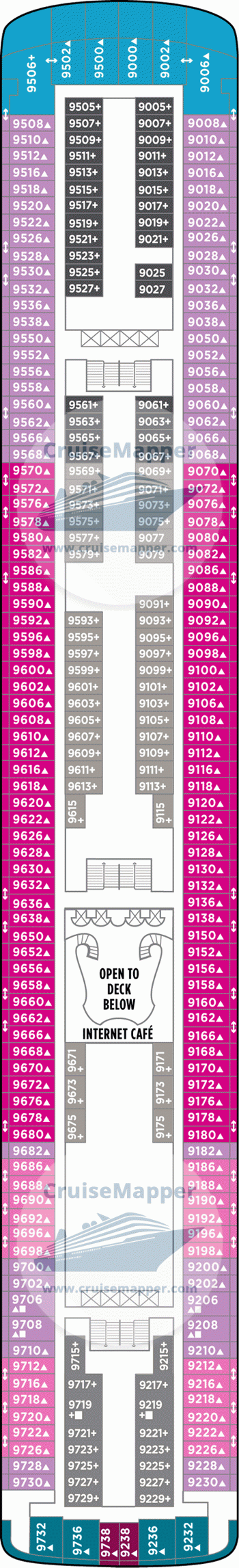 norwegian cruise star deck plans