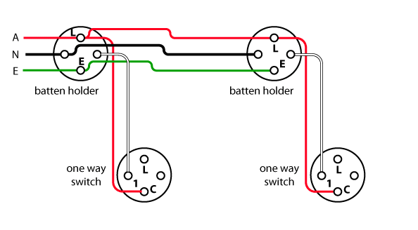 australian light wiring diagram