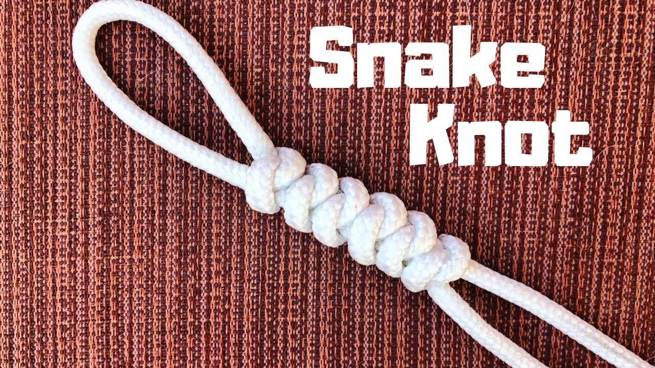 snake knot paracord