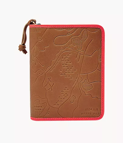 fossil passport case