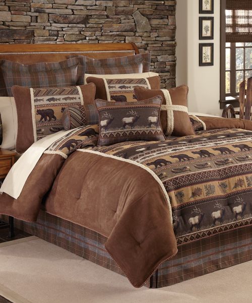 rustic bed comforters