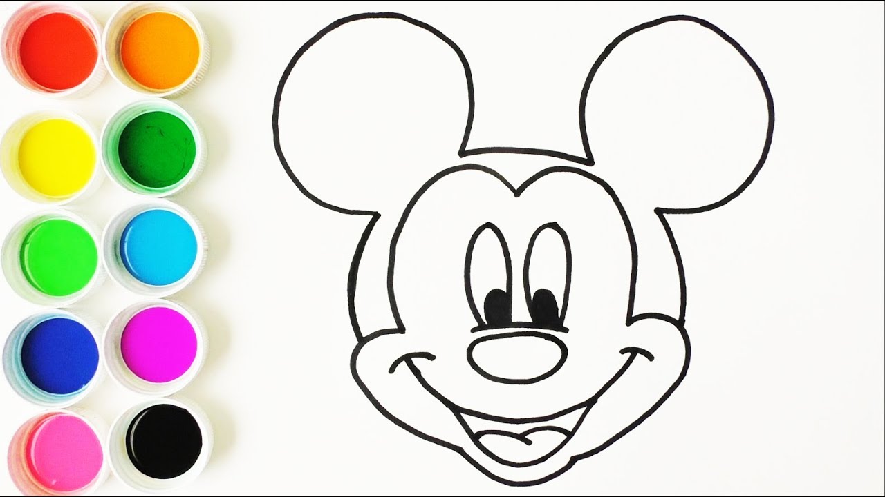 dibujos de mickey mouse para colorear