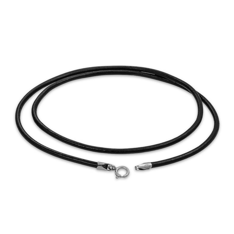 leather necklace cord