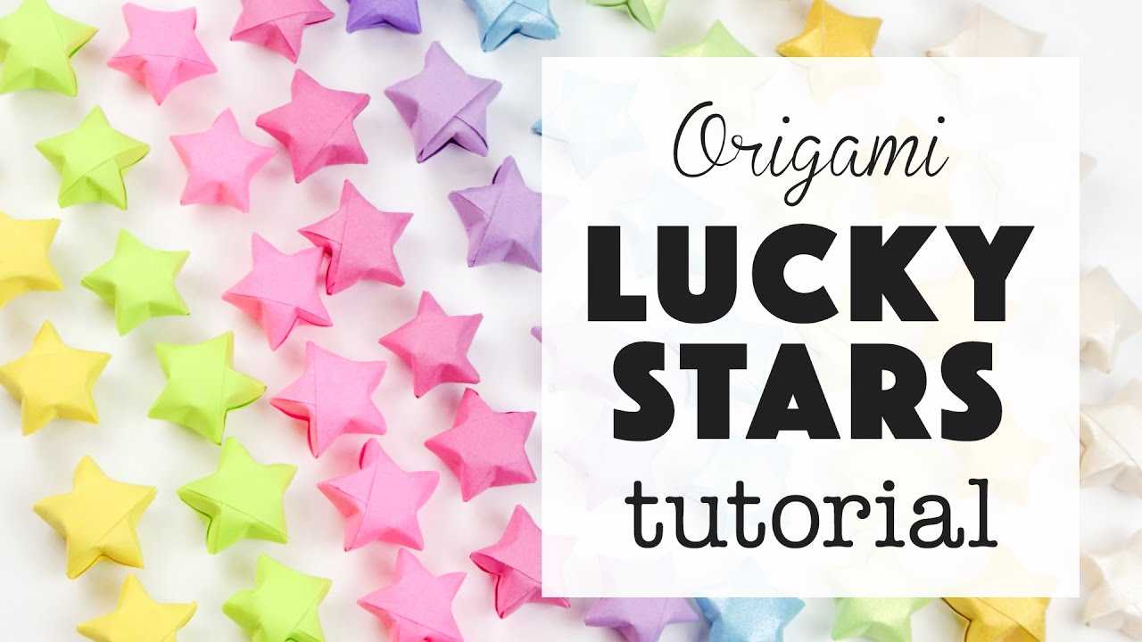 easy origami lucky star